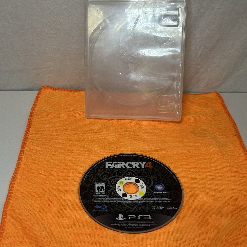 Far Cry 4 PS3 Disc ONLY - Tested - Sony PlayStation 3